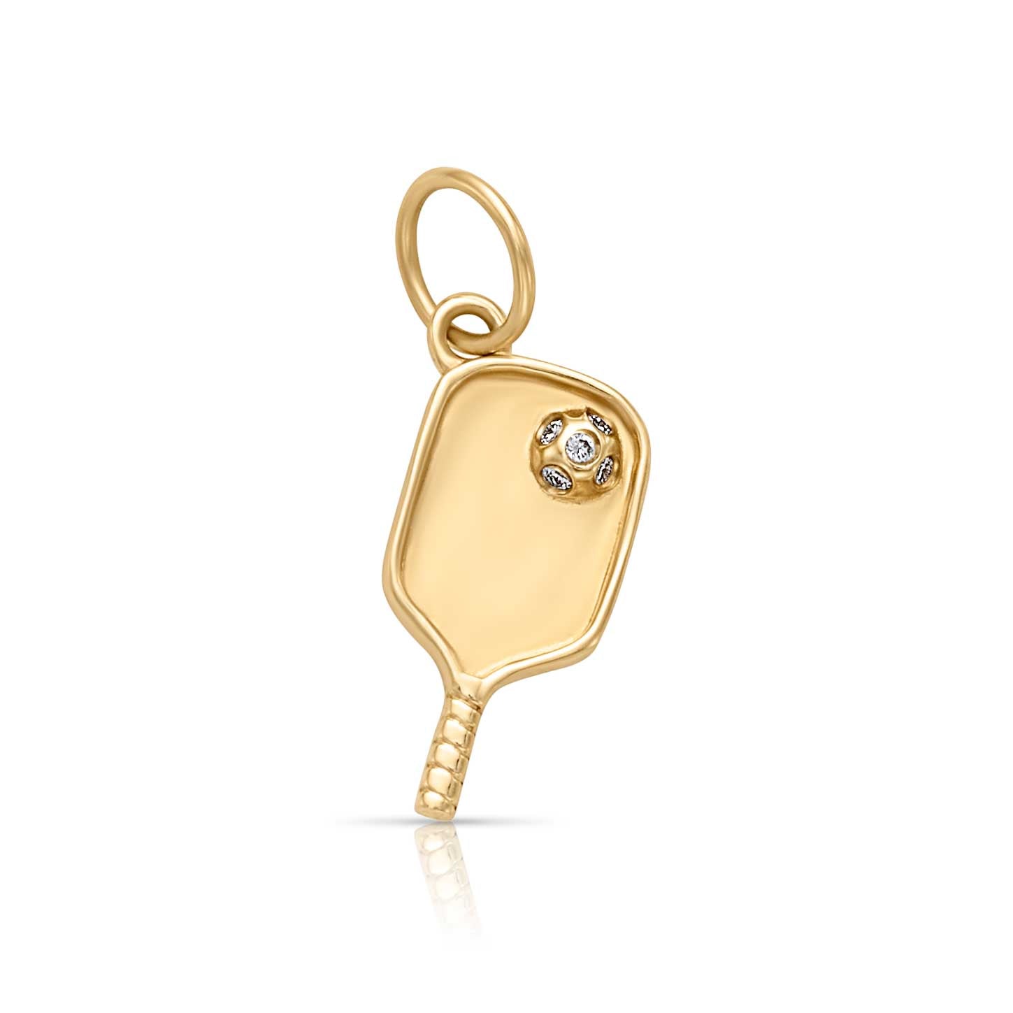 14KY Pickleball Charm