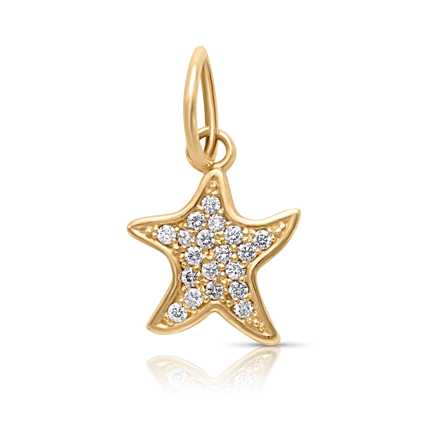 14KY Starfish Charm
