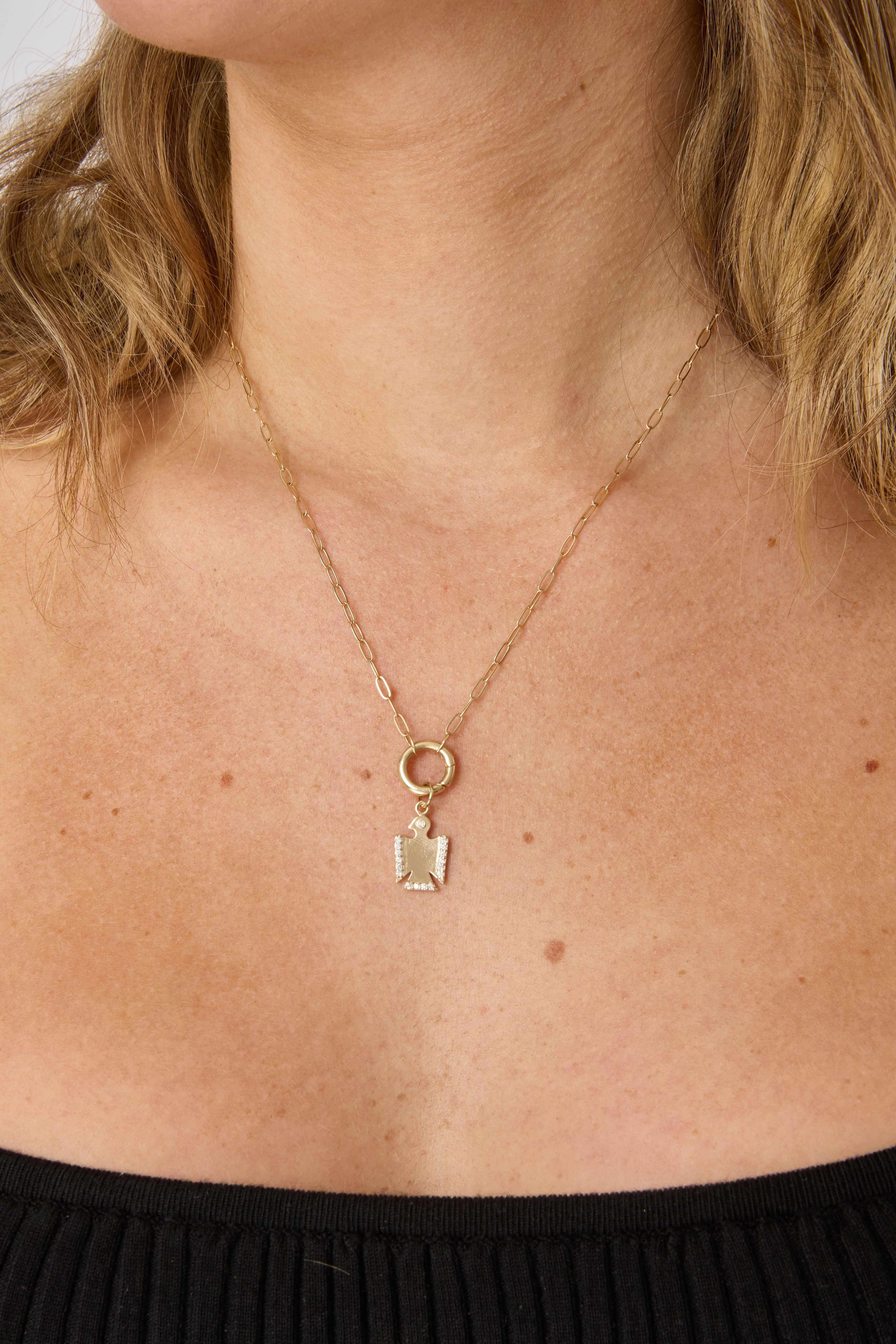 14KY Thunderbird Charm