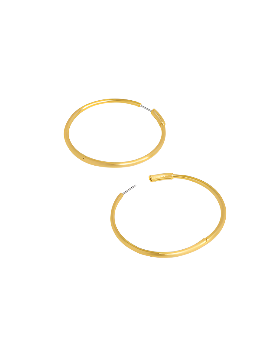 Midi Thin Hoops