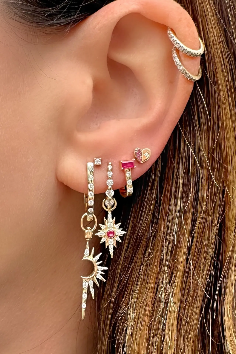 14KY Shooting Star Charm