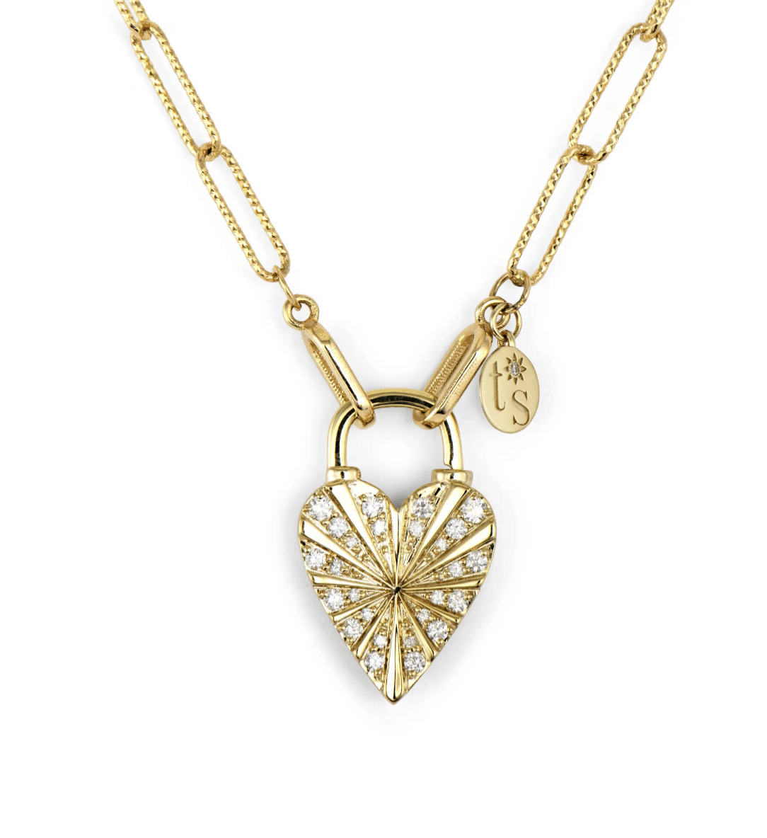 14KY Double Sided Rainbow and Diamond