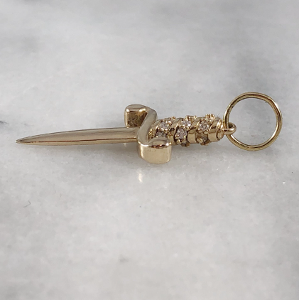 Diamond Dagger Charm