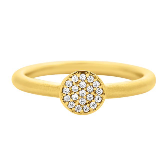 Signature Pave Knockout Ring