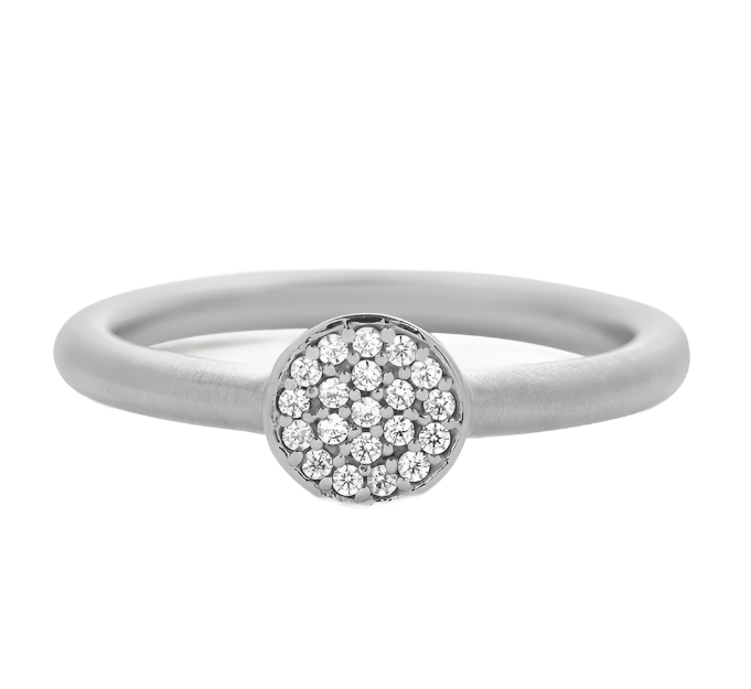 Signature Pave Knockout Ring