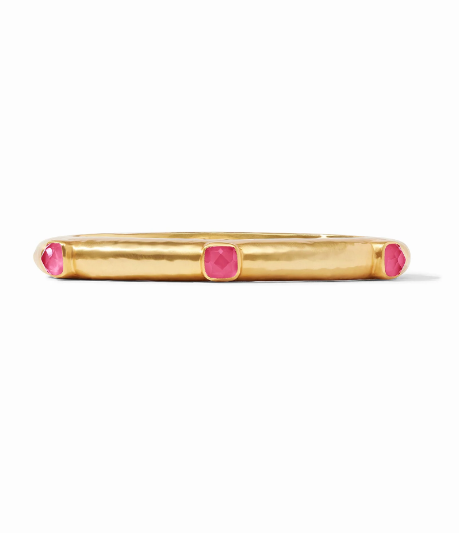 Catalina Hinge Stone Bangle