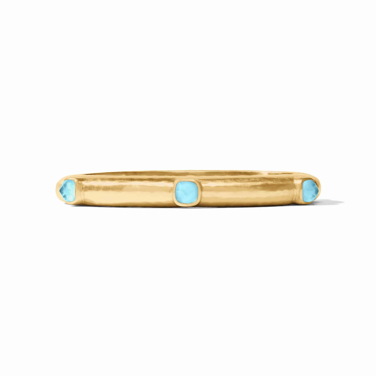 Catalina Hinge Stone Bangle