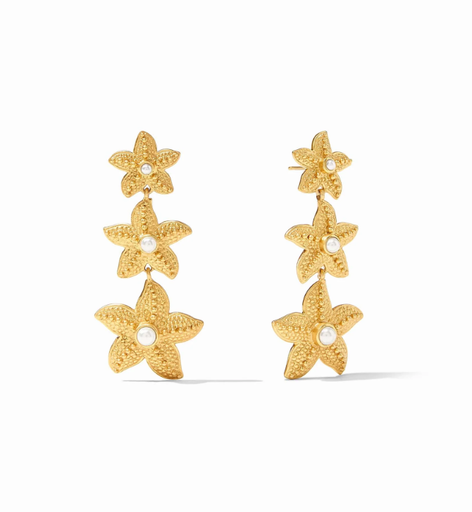 Sanibel Starfish Statement Earrings