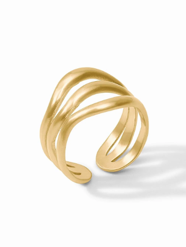Wave Ring Gold