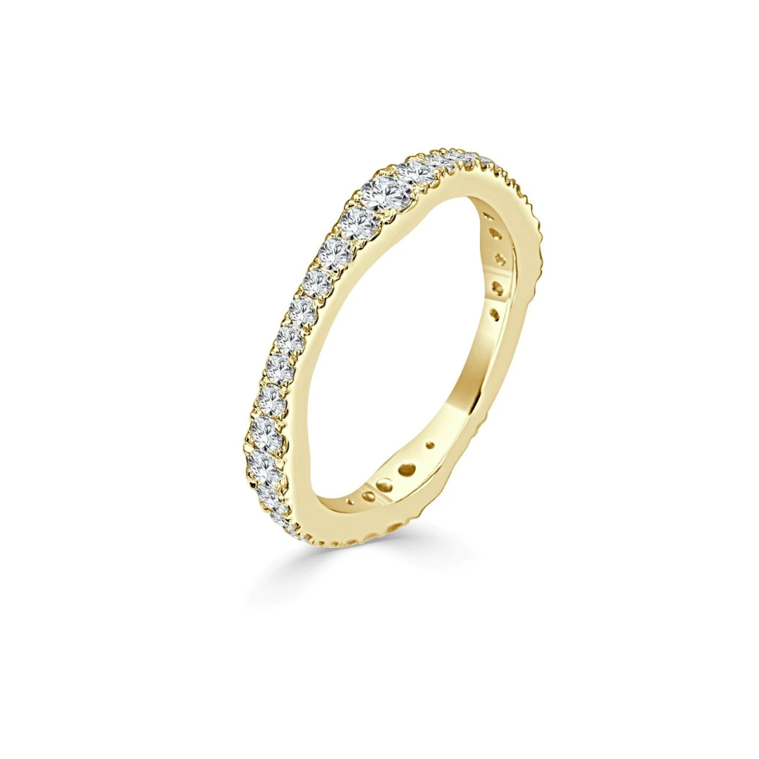 14KY Diamond Eternity Band