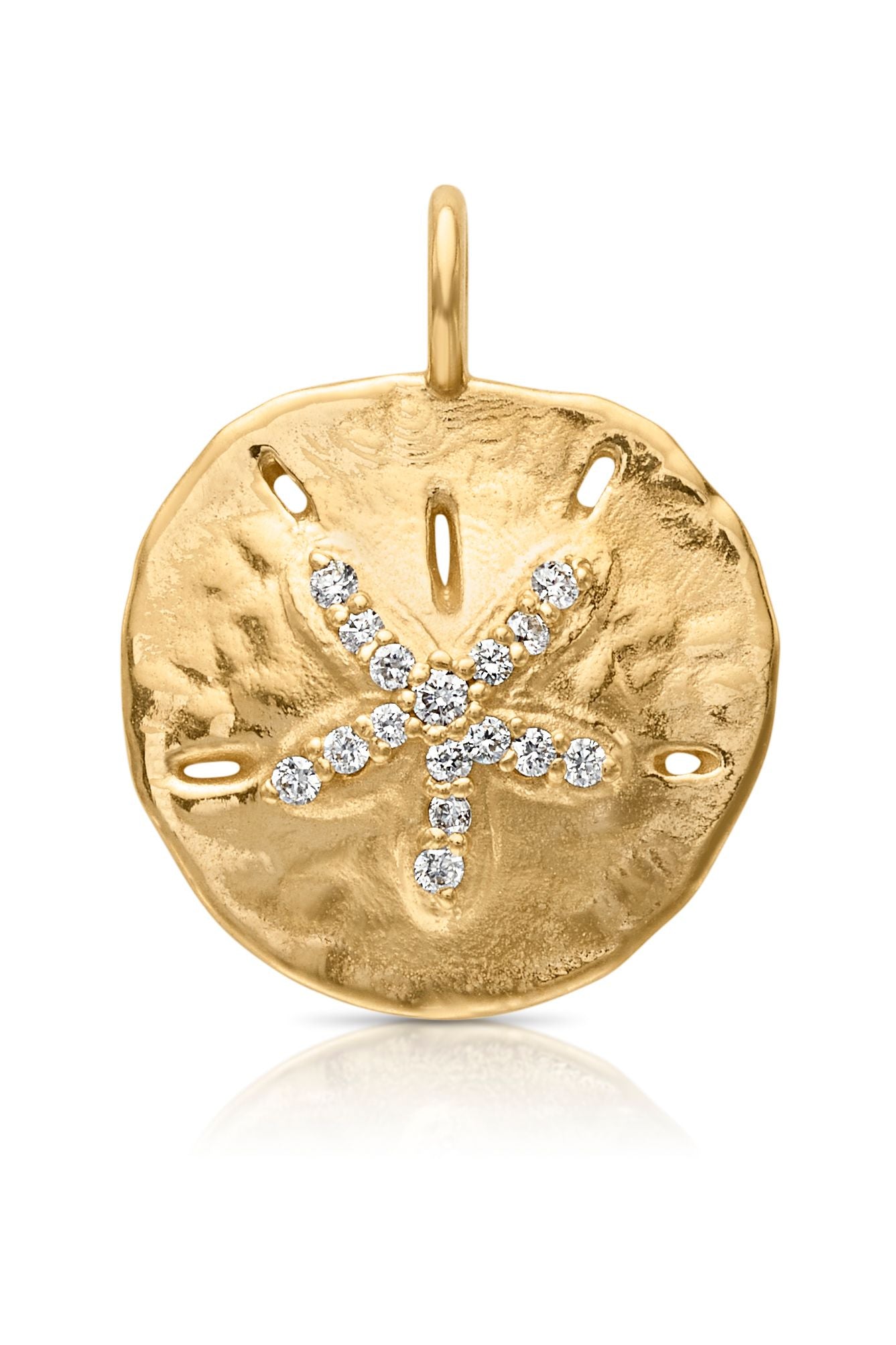 14KY Sand Dollar Charm