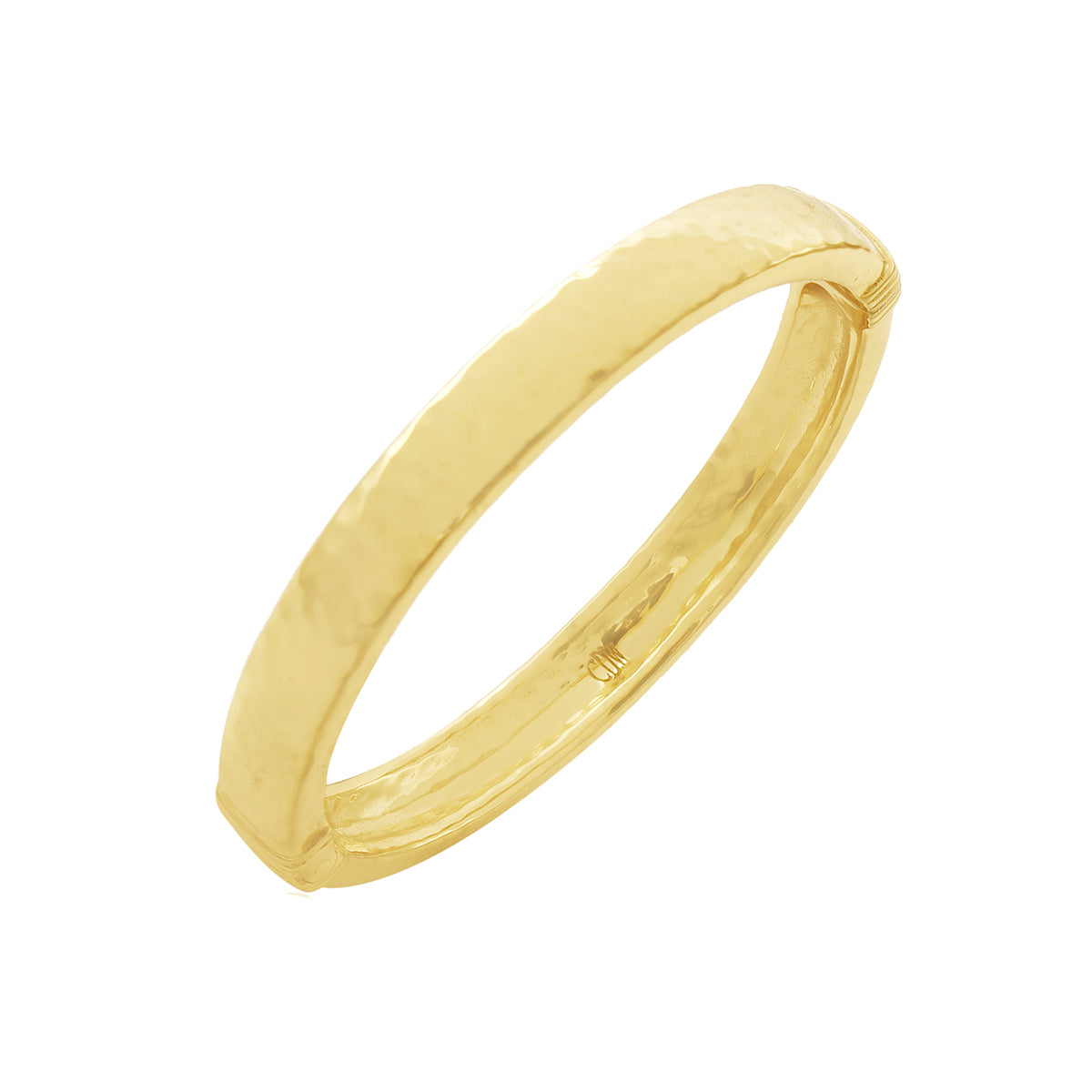 Cleopatra Oval Hinged Bangle