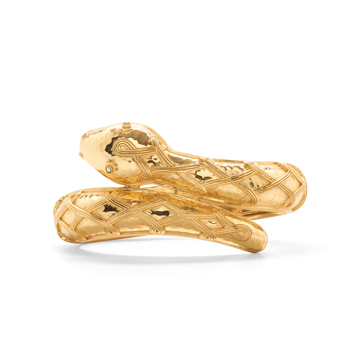 Earth Goddess Hinged Serpentina Bangle