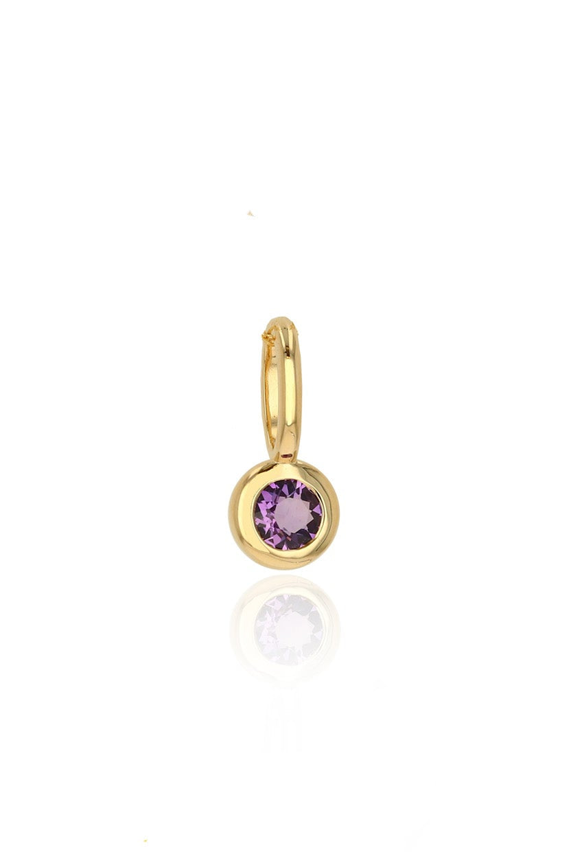14KY Mini Birthstone Charm