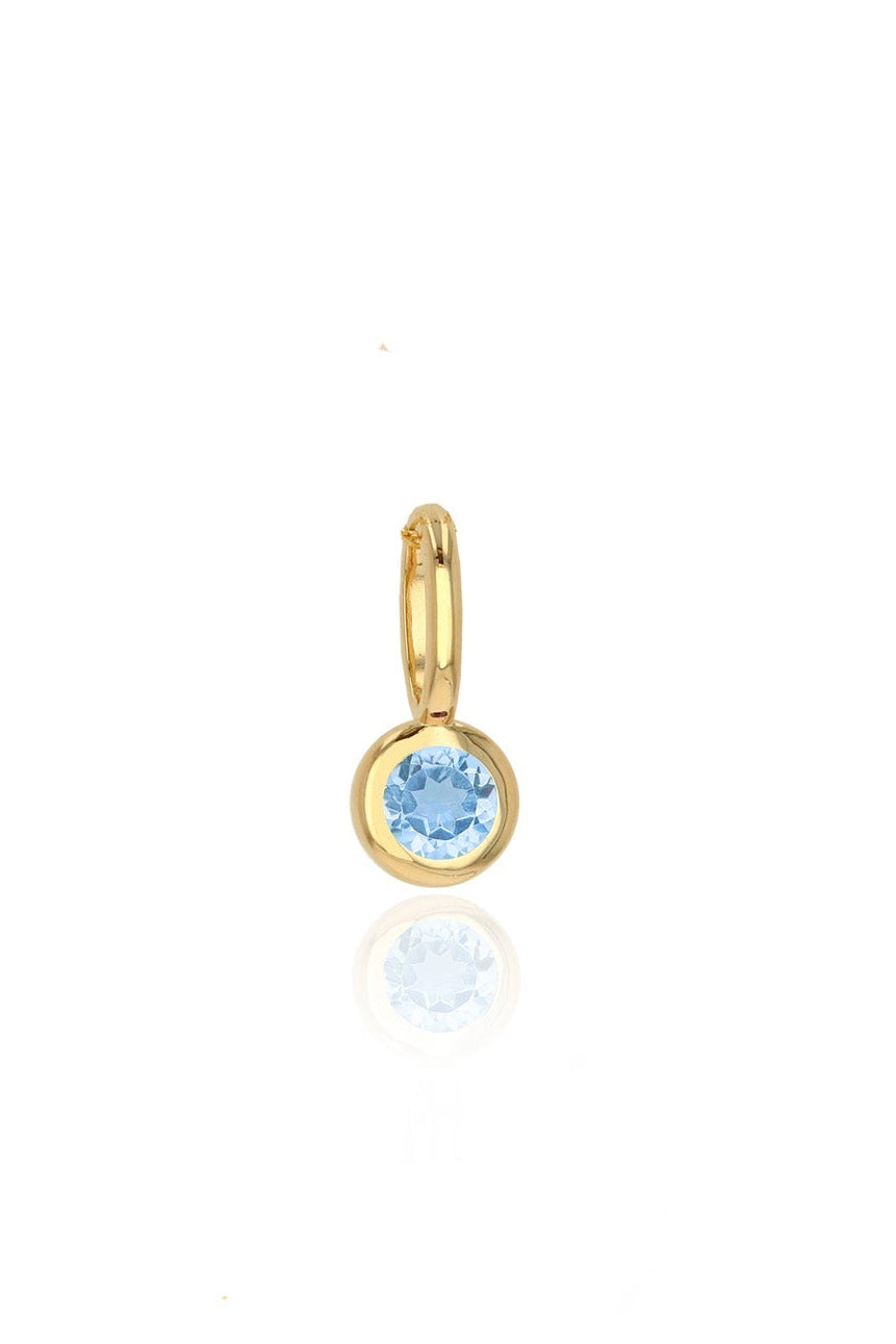14KY Mini Birthstone Charm