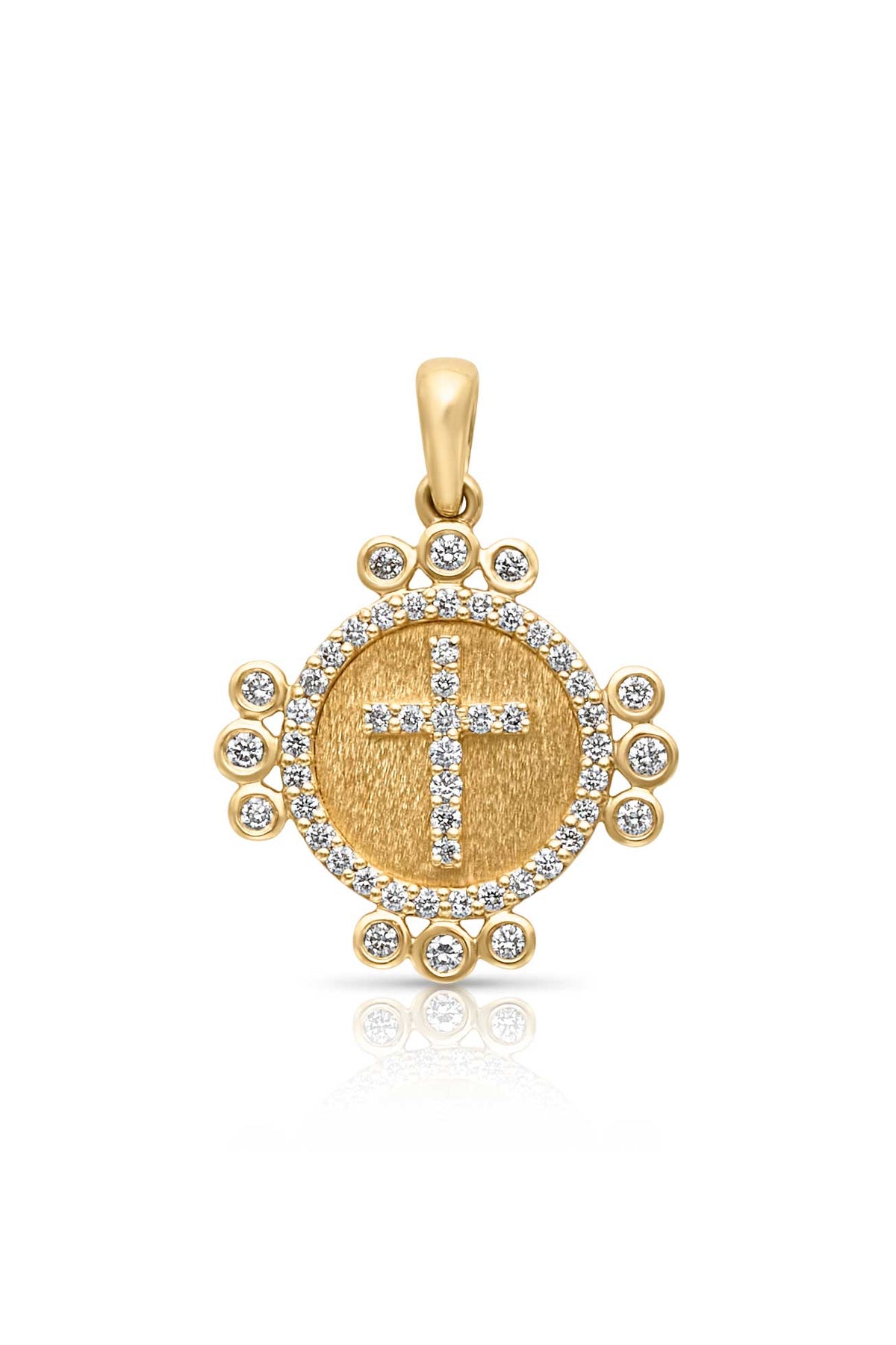 14KY Circle of Faith Charm