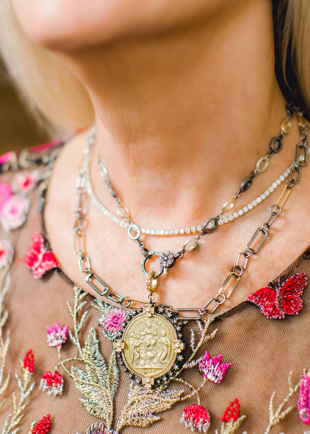 Custom Susan Saffron Jewelry