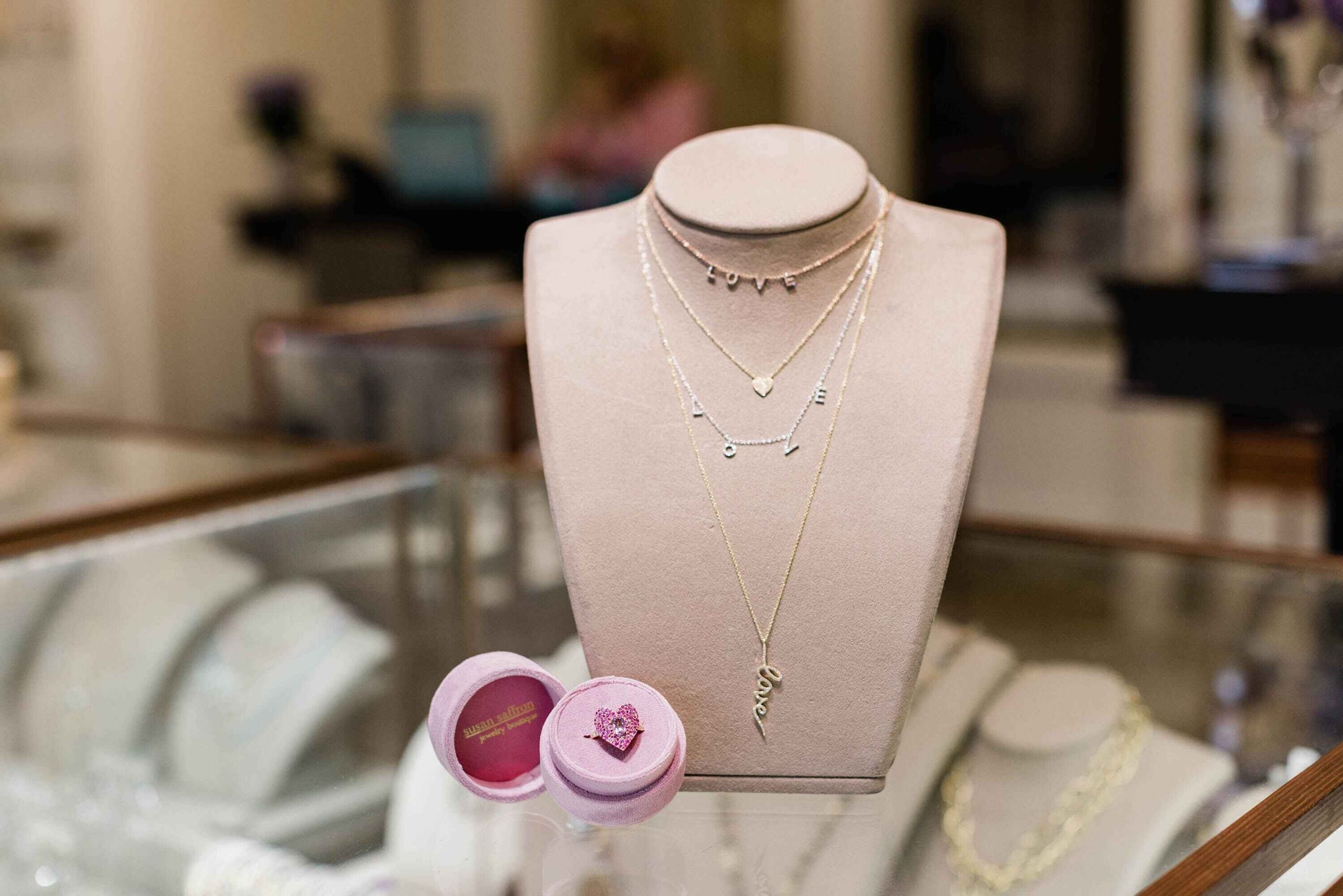 Custom Susan Saffron Jewelry