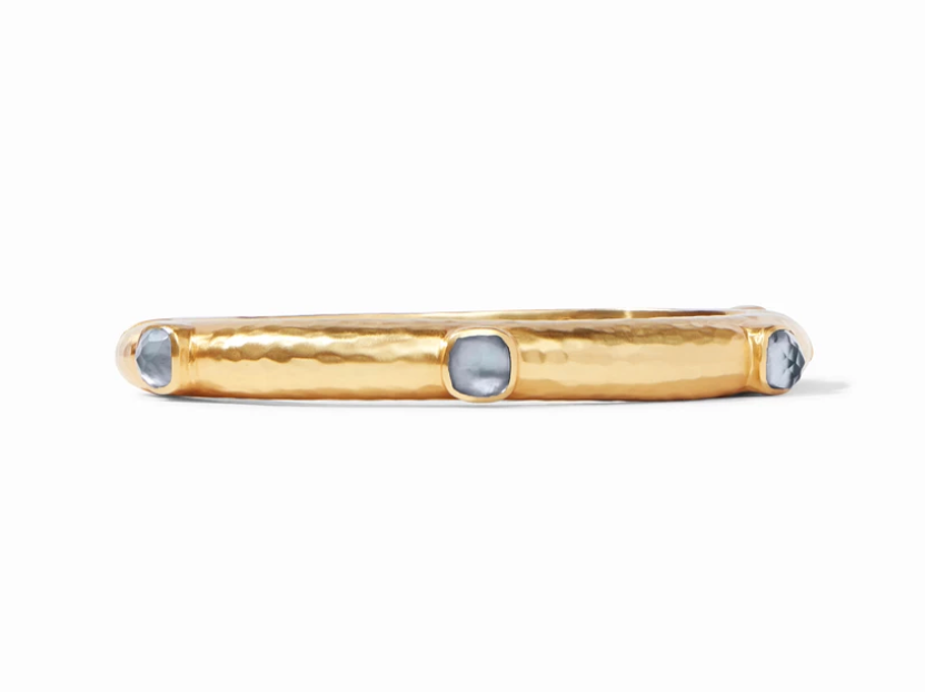 Catalina Hinge Stone Bangle