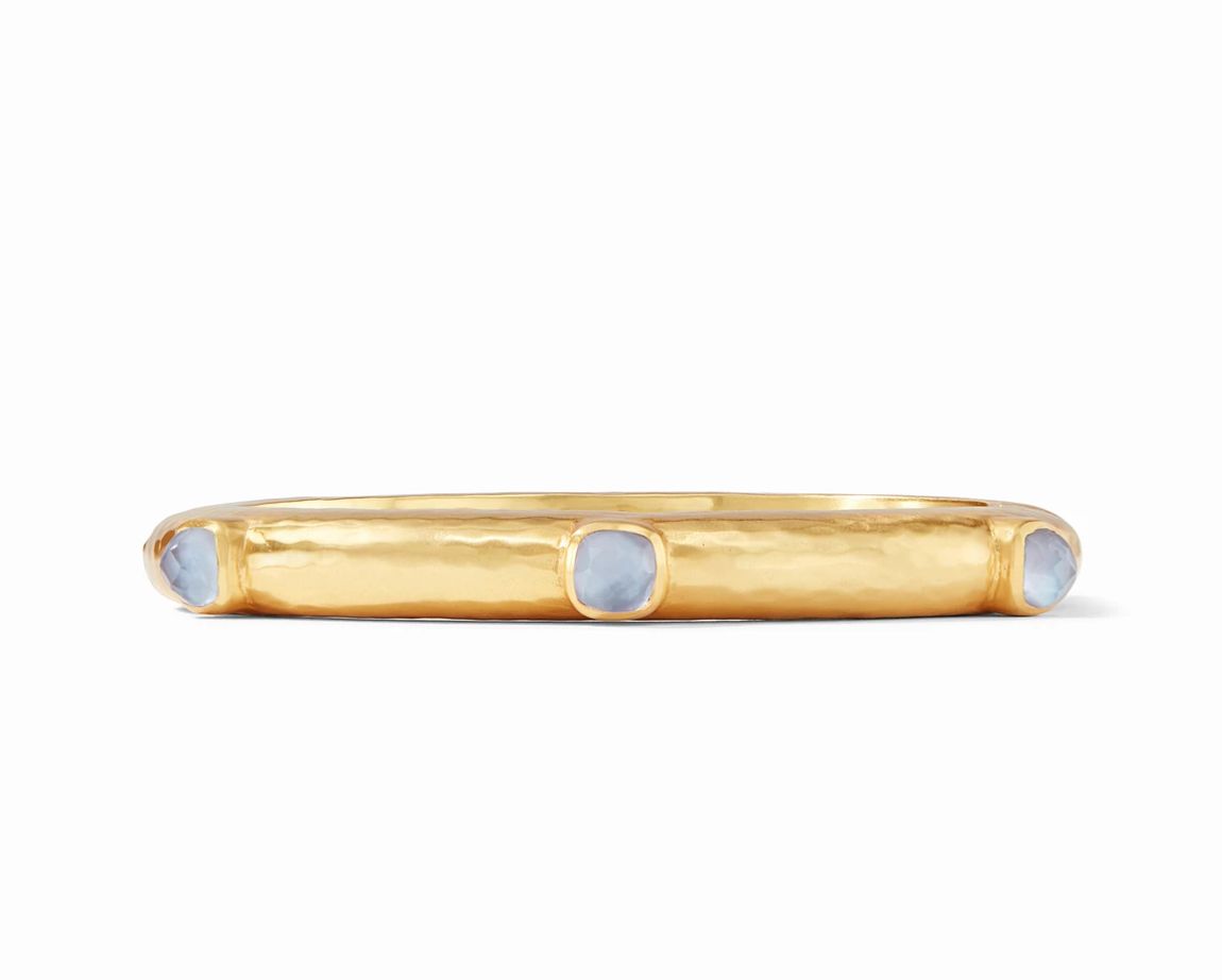 Catalina Hinge Stone Bangle