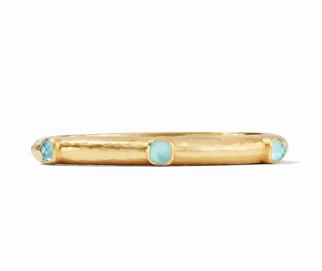 Catalina Hinge Stone Bangle