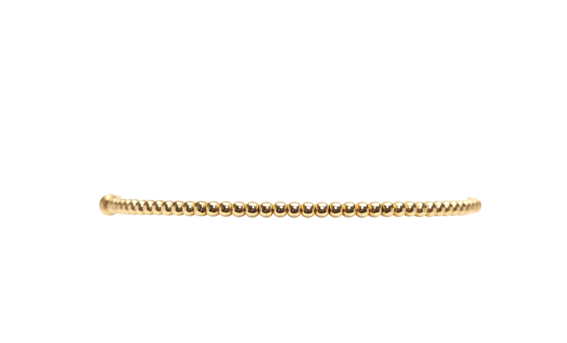 2mm Yellow Gold Filled Bracelet