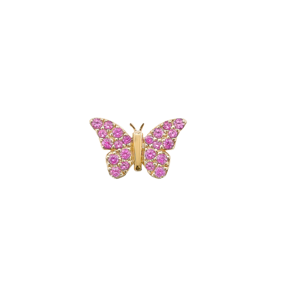 Butterfly Set with Pink Sapphires