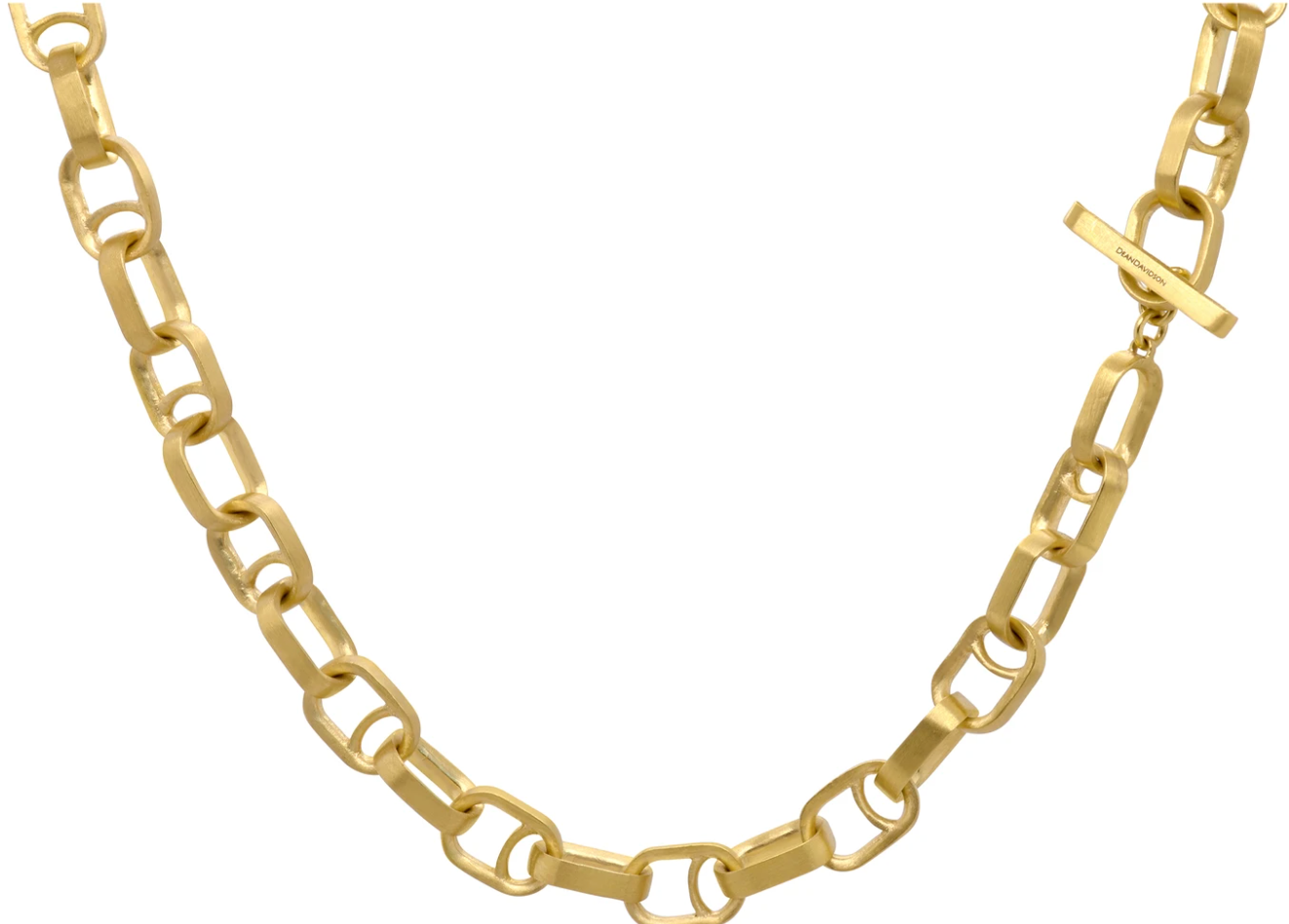 Manhattan Chain Link Statement Necklace