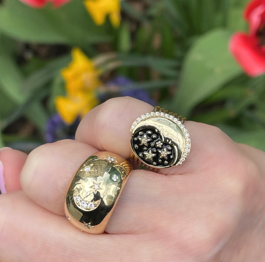 Celestial Harem Pinky Ring