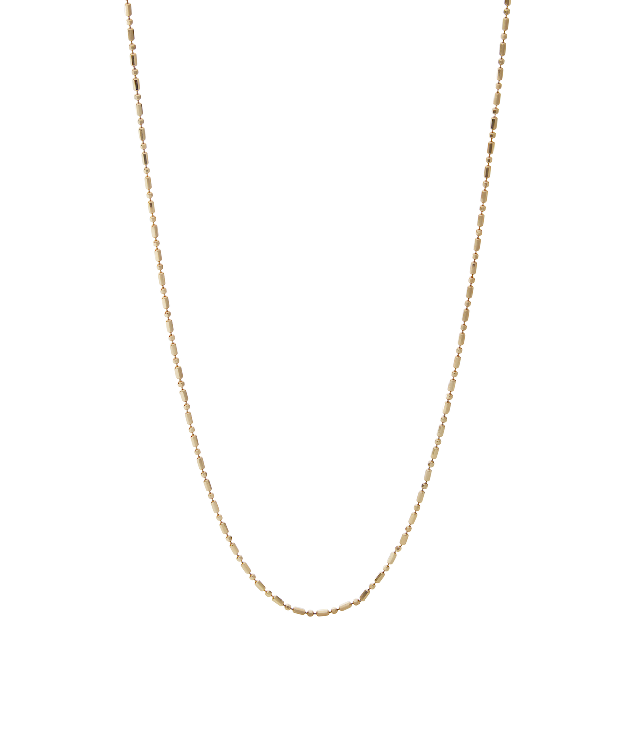 14KY 11.5mm Bar Bead Chain
