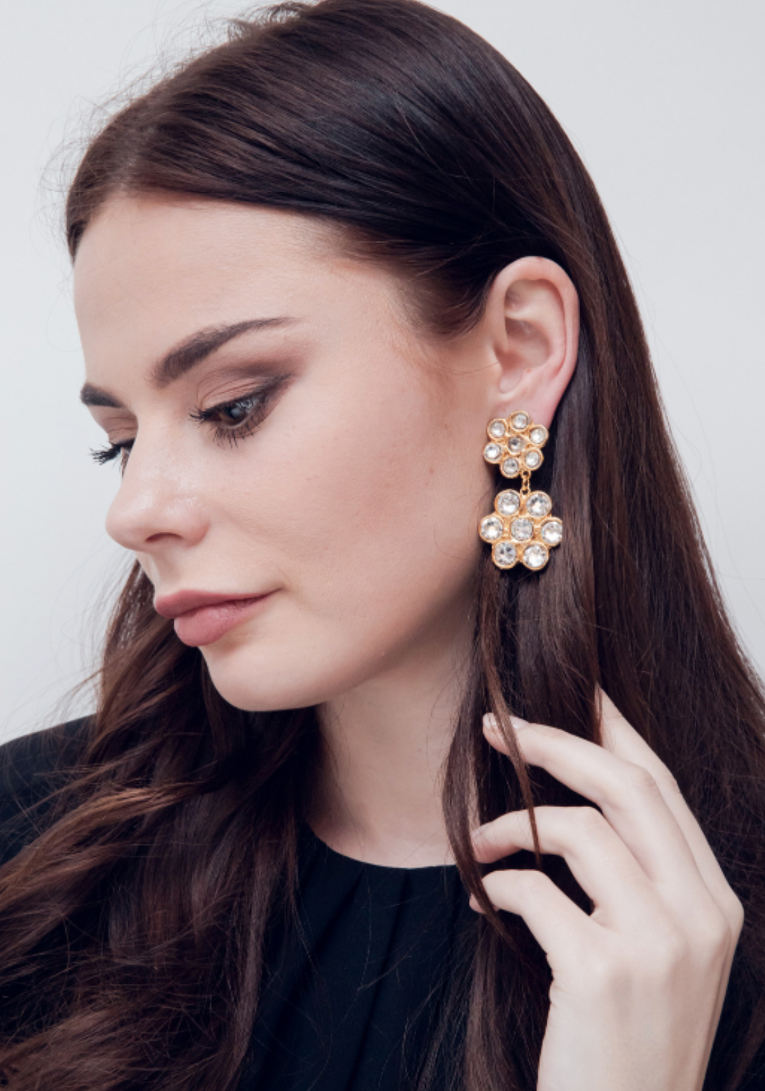 Daisy Swarovski Earrings
