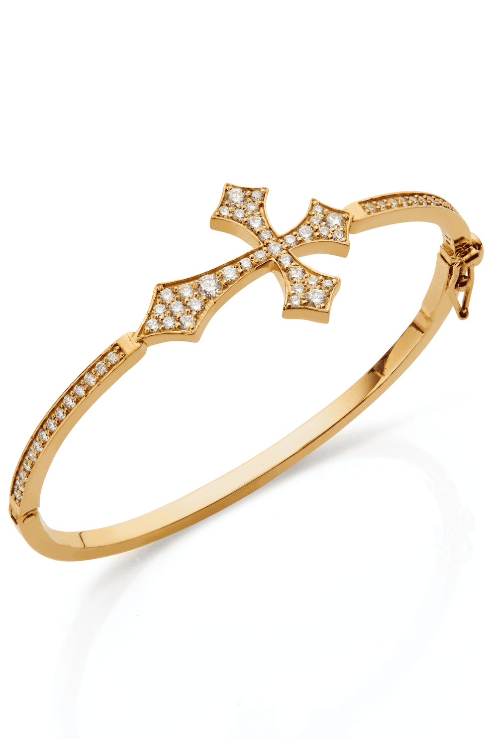 18KY Sarah Cross Bracelet