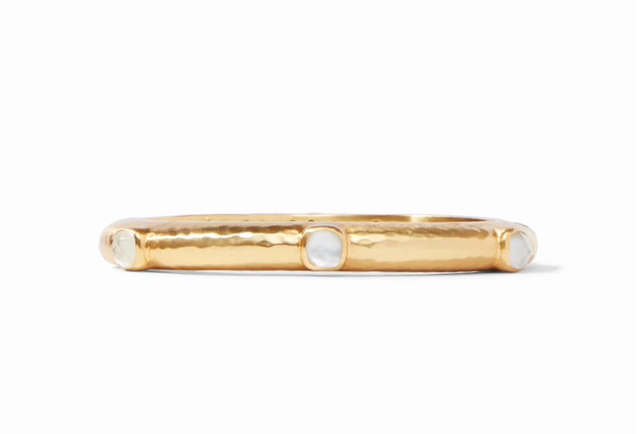 Catalina Hinge Stone Bangle