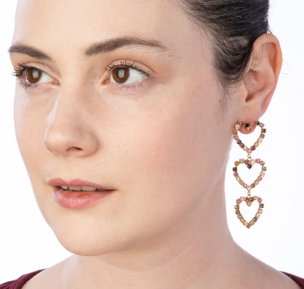 Cupid Heart Earrings