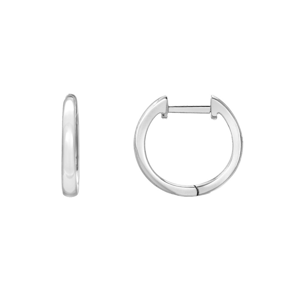 14KW Slim High Polish Huggies