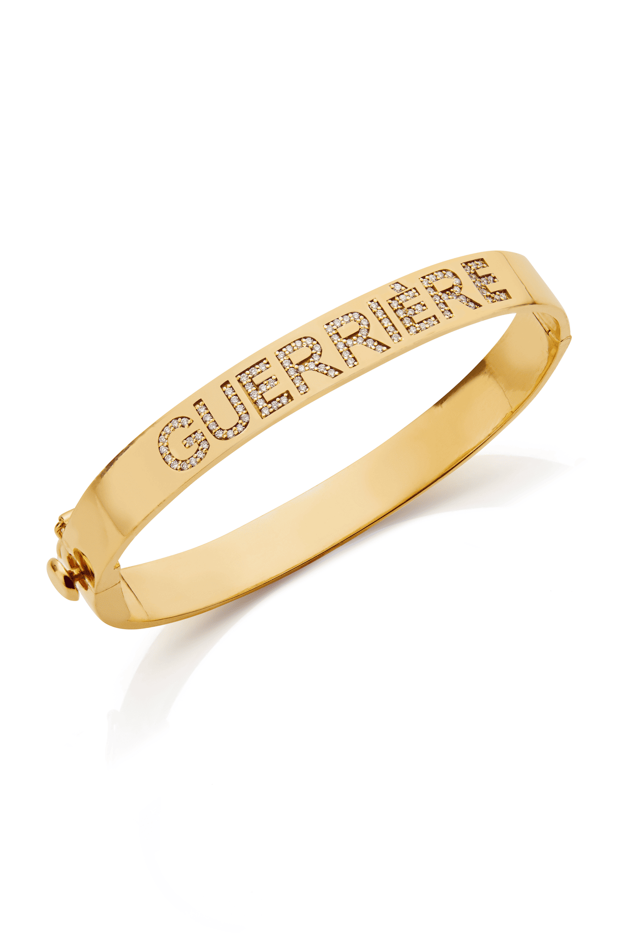 18KY "Guerriere" Signature Bangle